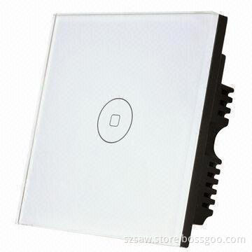 1-gang Single Wire Remote Control with Touch Switch and 9 to 800W Load Power